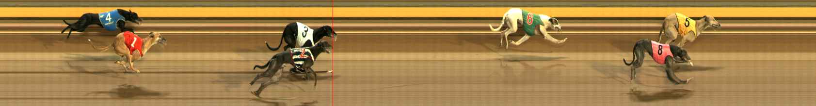 Race result finish photo